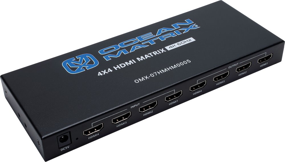 HDR 4x4 HDMI Matrix Switcher
